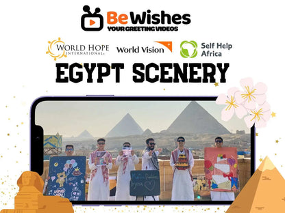 Personalized Greeting Video from Egypt